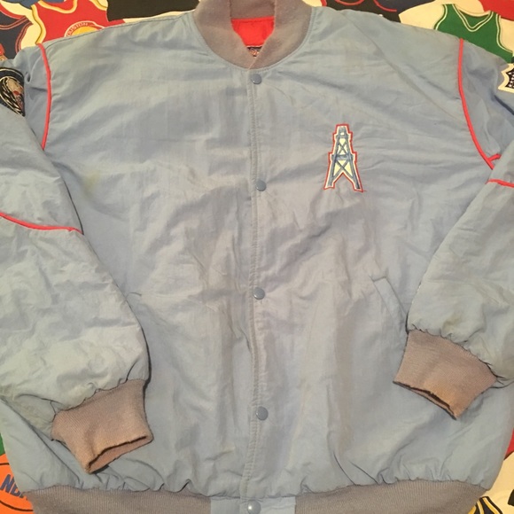 STARTER Other - Vintage Starter Houston Oilers jacket RARE!
